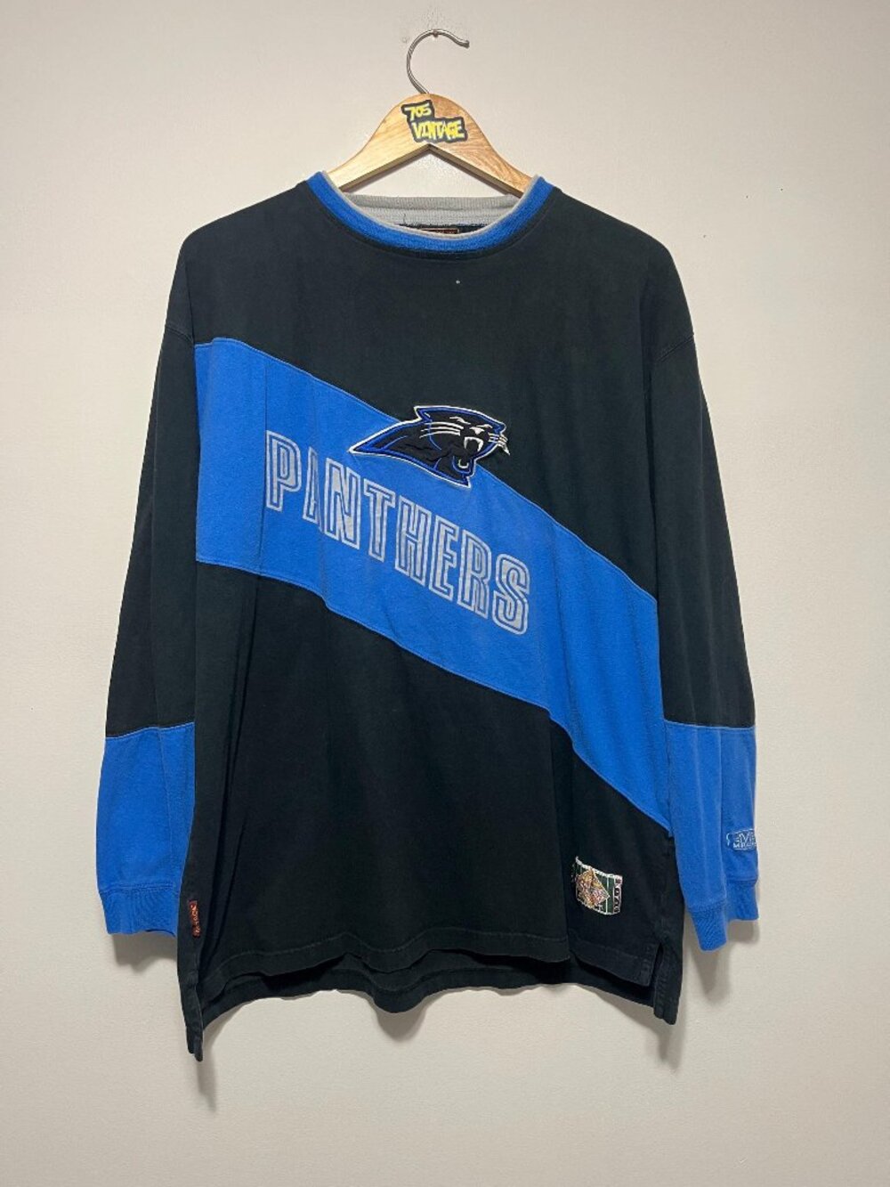 Vintage Carolina Panthers NFL Longlseeve